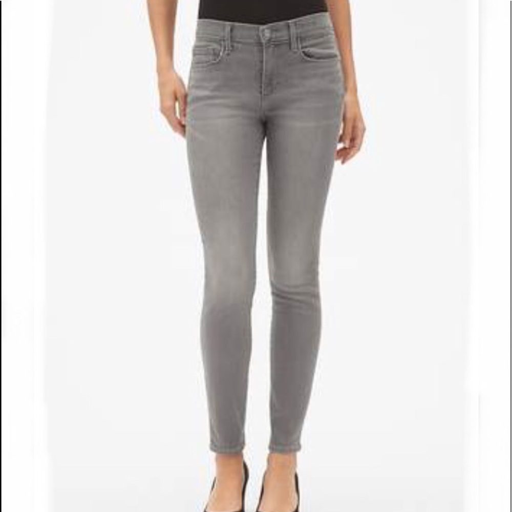 J Brand grey skinny jeans